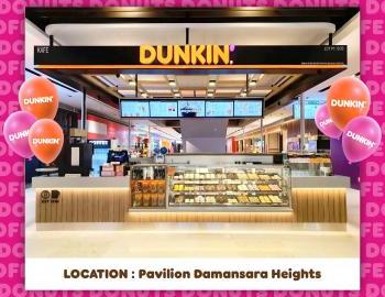 Dunkin' Pavilion Damansara Heights Opening Promotion (31 Oct 2023 - 9 Nov 2023)