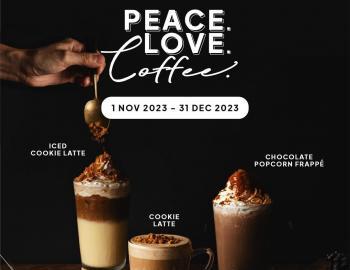 San Francisco Coffee Peace Love Coffee (1 November 2023 - 31 December 2023)