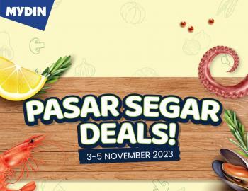 MYDIN Pasar Segar Promotion from 3 November 2023 until 5 November 2023