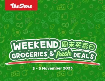 The Store Weekend Groceries & Fresh Deals from 3 November 2023 until 5 November 2023