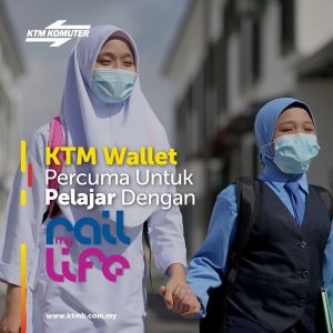 KTM Pas MyRailLife FREE Rail Travel for OKU & Students