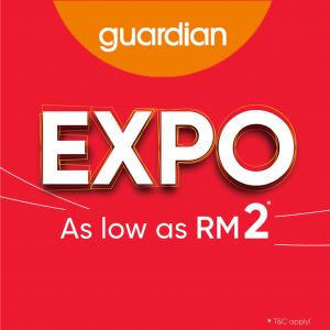 Guardian Expo Sale As Low As RM2 (1 Nov 2023 - 11 Dec 2023)