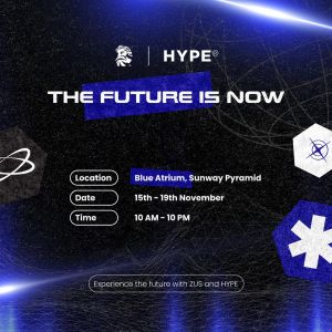 ZUS Coffee x HYPE 2023 Event at Sunway Pyramid from 15 Nov 2023 until 19 Nov 2023