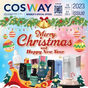 Cosway Christmas Promotion Catalogue from 15 Nov 2023 until 31 Dec 2023