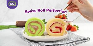 CU New Sweet Roll: Onde-Onde Swiss Roll & Strawberry Swiss Roll