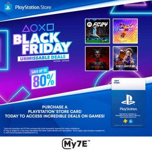 7-Eleven PlayStation Store Black Friday Sale: Save Up To 80% OFF from 17 Nov 2023 until 27 Nov 2023