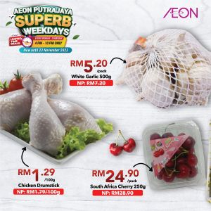 AEON Putrajaya Superb Weekdays Promotion valid until 23 Nov 2023