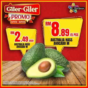 Star Grocer Giler-Giler Promotion from 24 Nov 2023 until 26 Nov 2023
