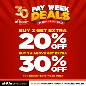 Al-Ikhsan Sports November 2023 Pay Week Deals