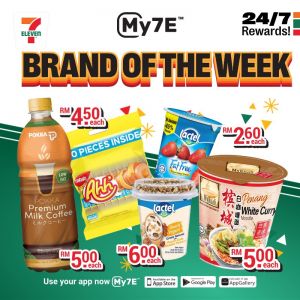 7-Eleven My7E Brand Of The Week Promotion: Unwrap Holiday Cheer With Delicious Snacks And Refreshing Drinks