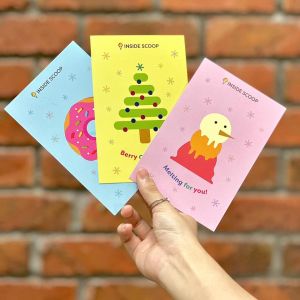 Inside Scoop Christmas Specials: Unwrap Joy with Free Greeting Cards, Cooler Bags, and More!