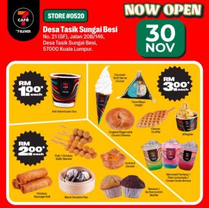 7-Eleven 7CAFe Desa Tasik Sungai Besi Grand Opening: Unveiling a Haven of Convenience and Refreshment in Your Neighborhood