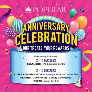 POPULAR Anniversary Celebration Sale (02 Dec 2023 - 11 Dec 2023)
