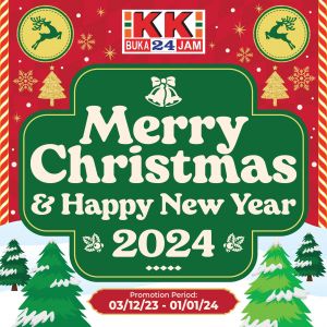 KK SUPER MART Christmas & New Year Promotion (3 Dec 2023 - 1 Jan 2024)