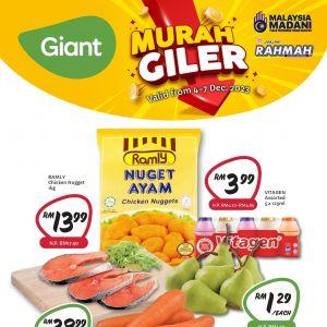 Giant Murah Giler Promotion (4 Dec 2023 - 7 Dec 2023)