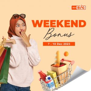 AEON BiG Weekend Promotion (7 Dec 2023 - 10 Dec 2023)