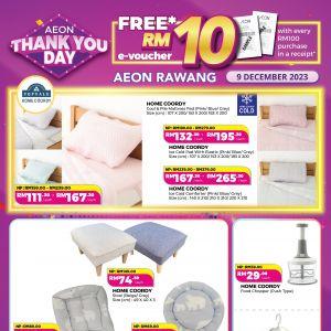 AEON Rawang Thank You Day Sale (9 Dec 2023)
