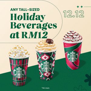 Starbucks 12.12 Sale on Lazada & Shopee