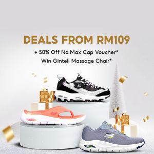 Skechers Shopee 12.12 Sale Deals from RM109