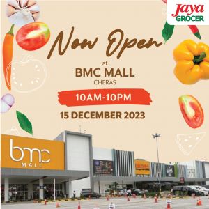 Jaya Grocer BMC Mall, Cheras Grand Opening Promotion (15 Dec 2023)