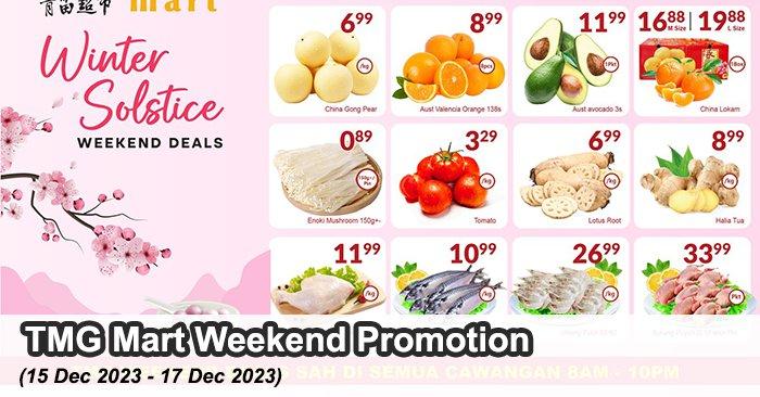 TMG Mart Weekend Promotion (15 Dec 2023 - 17 Dec 2023)