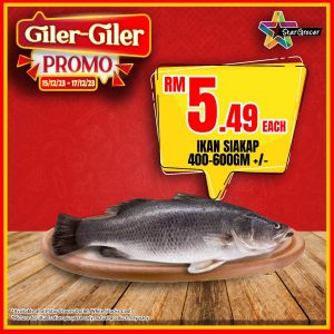 Star Grocer Giler-Giler Promotion (15 Dec 2023 - 17 Dec 2023)