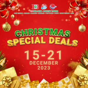 BILLION & Pantai Timor Christmas Promotion (15 Dec 2023 - 21 Dec 2023)