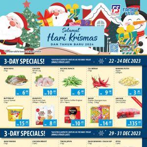 Family Store Negeri Sembilan Christmas & New Year Promotion (20 Dec 2023 - 5 Jan 2024)