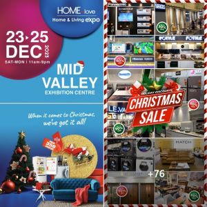 HOMElove Home & Living Expo at Mid Valley Exhibition Centre (23 Dec 2023 - 25 Dec 2023)