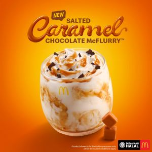 McDonald's New Salted Caramel Chocolate McFlurry
