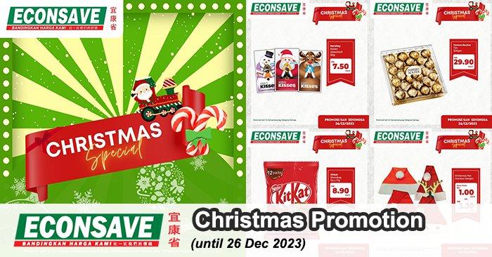 Econsave Christmas Promotion (until 26 Dec 2023)