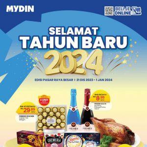 MYDIN 2024 New Year Promotion Catalogue (21 Dec 2023 - 1 Jan 2024)