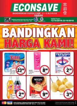 Econsave Promotion Catalogue at Sabah (12 October 2018 - 23 October 2018)