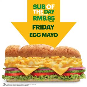 Subway Friday Sub of the Day: Egg Mayo