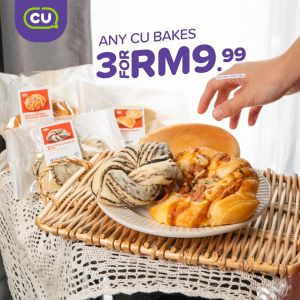 CU Bakes 3 for RM9.99 Promotion