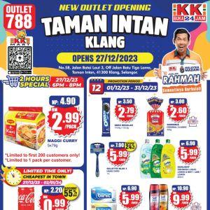 KK SUPER MART Taman Intan, Klang Opening Promotion (27 Dec 2023 - 2 Jan 2024)