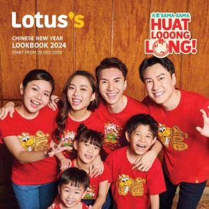 Lotus's CNY Lookbook 2024 (28 Dec 2023 onwards)