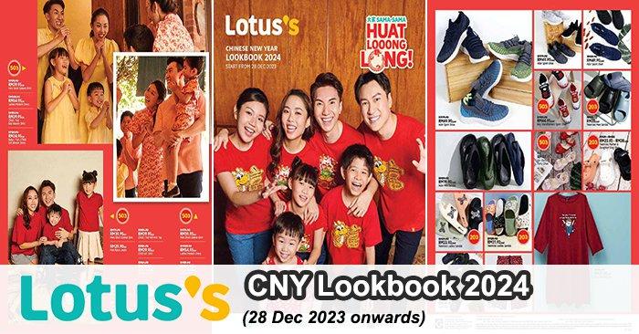 Lotus's CNY Lookbook 2024 (28 Dec 2023 onwards)