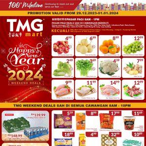 TMG Mart New Year 2024 Weekend Promotion (29 Dec 2023 - 1 Jan 2024)