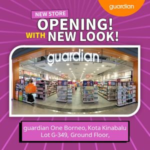 Guardian One Borneo, Kota Kinabalu Opening Promotion