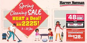 Harvey Norman CNY Spring Cleaning Sale (3 Jan 2024 - 23 Jan 2024)