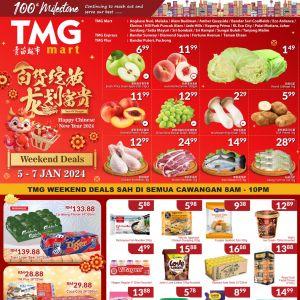 TMG Mart Klang Valley & Tanjong Malim Weekend Promotion (5 Jan 2024 - 7 Jan 2024)