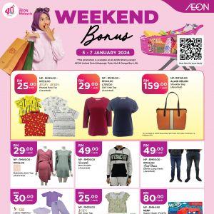 AEON Weekend Promotion (5 Jan 2024 - 7 Jan 2024)