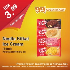 99 Speedmart Nestle Kitkat Ice Cream & Nescafe Promotion