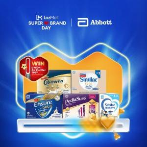 Abbott Lazada Super Brand Day Sale: Up To RM200 Voucher, Buy 1 FREE 1 & More (9 Jan 2024 - 9 Jan 2024)