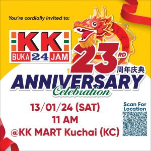 KK SUPER MART Kuchai Lama 23th Anniversary Promotion (13 Jan 2024)