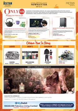 Isetan Promotion Catalogue (12 October 2018 - 31 October 2018)