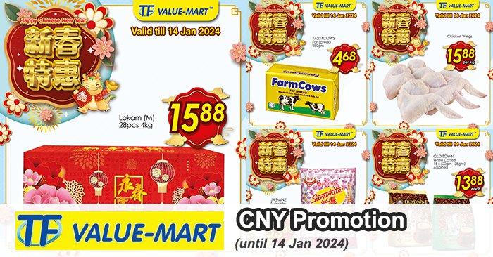 TF Value-Mart CNY Weekend Promotion (until 14 Jan 2024)