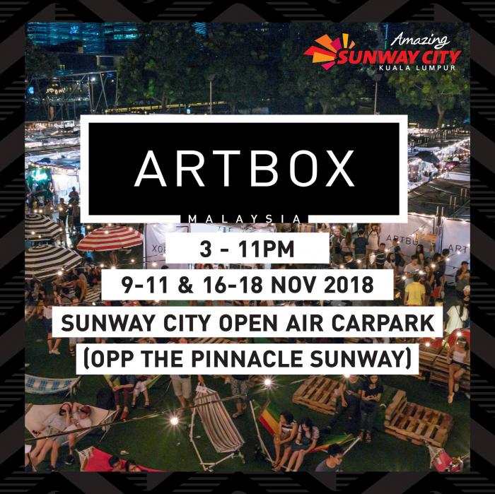 Artbox Malaysia at Sunway City (9 November 2018 - 18 November 2018)