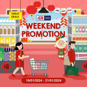 Pasaraya CS Weekend Promotion (19 Jan 2024 - 21 Jan 2024)